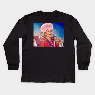 Ella Fitzgerald Kids Long Sleeve T-Shirt